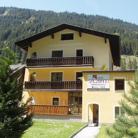 Апартаменты Haus Salzmann Бадгаштейн Экстерьер фото
