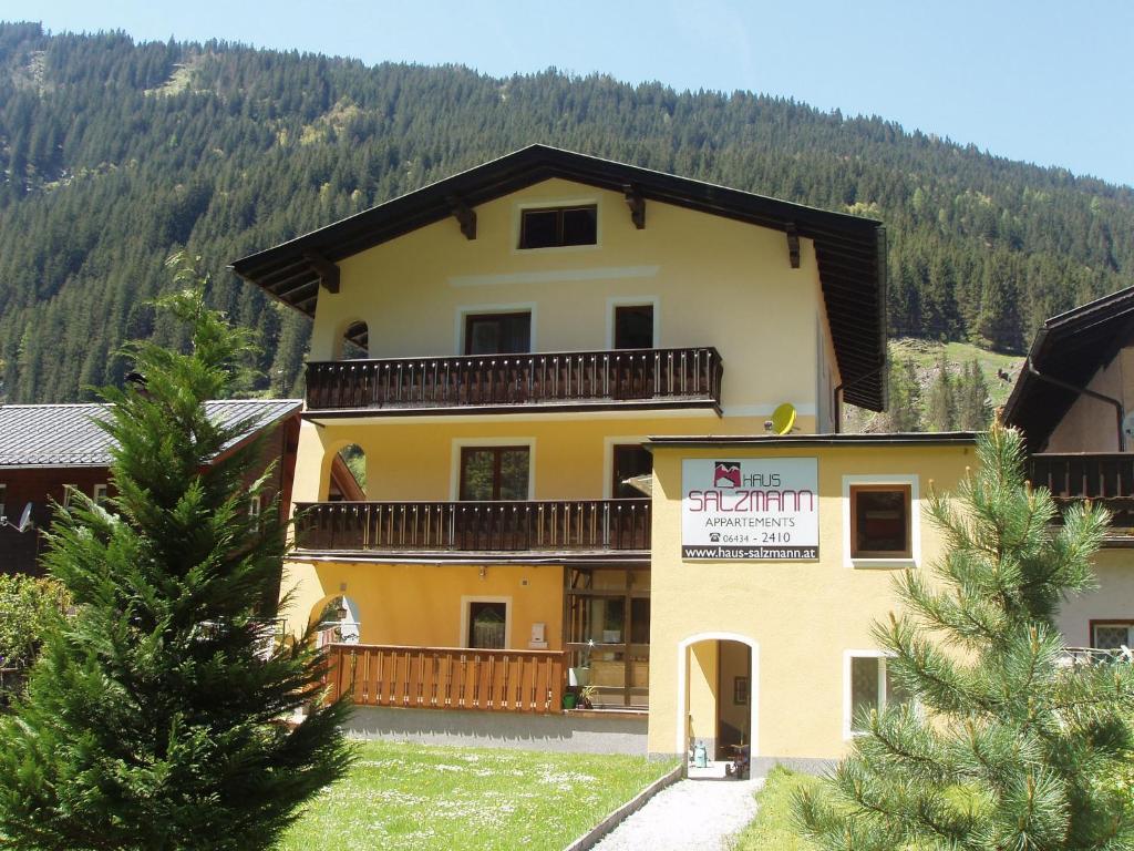 Апартаменты Haus Salzmann Бадгаштейн Экстерьер фото